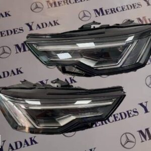 چراغ جلو آئودی A6 آکبند اورجینال مدل 2021 به بعد Front Headlight for Audi A6 (2021 and Newer Models)