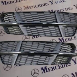 توری و زه کروم سپر آئودی A6 آکبند اورجینال Original Front Bumper Grille for Audi A6
