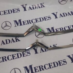 زه کروم جلو پنجره سیتروئن C3 آکبند اورجینال | Citroën C3 Brand New Original Front Grille Chrome Trim Molding