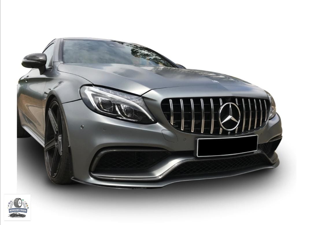 جلو پنجره مرسدس بنز کوپه W205 / C200 / C300 طرح Mercedes-Benz C-Class (W205) GTR-Style Front Grille / GTR 2 جلو پنجره مرسدس بنز کوپه W205 / C200 / C300 طرح Mercedes-Benz C-Class (W205) GTR-Style Front Grille / GTR - Image 2