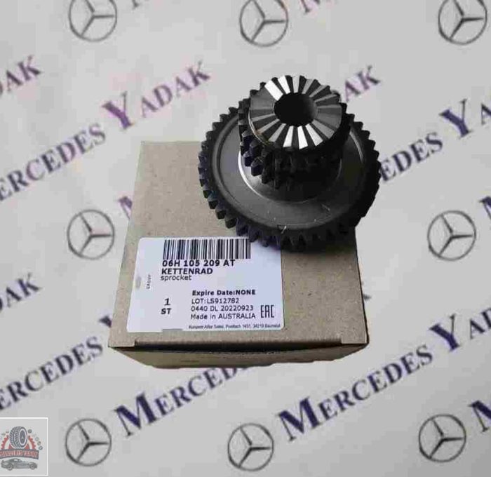 چرخ دنده سر میل لنگ فولکس واگن پاسات / تیگوان / آئودی Q5 / TT آکبند 06H105209AT