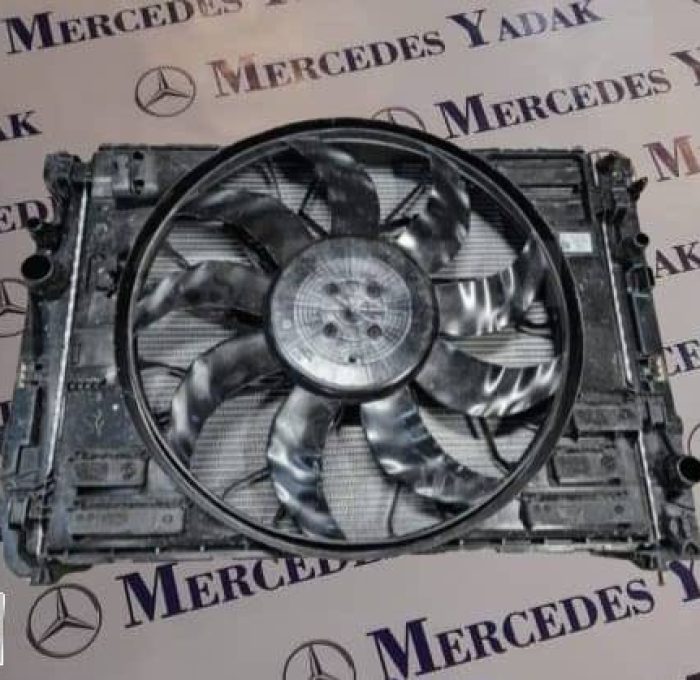 رادیاتور / موتور فن مرسدس بنز C200L آکبند اورجینال