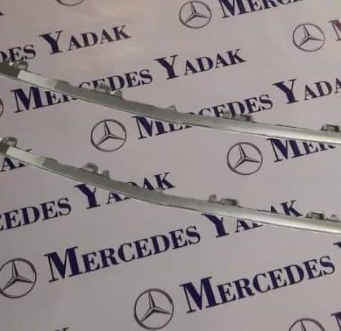 زه کروم سپر عقب مرسدس بنز C200L / مدل 2025 آکبند