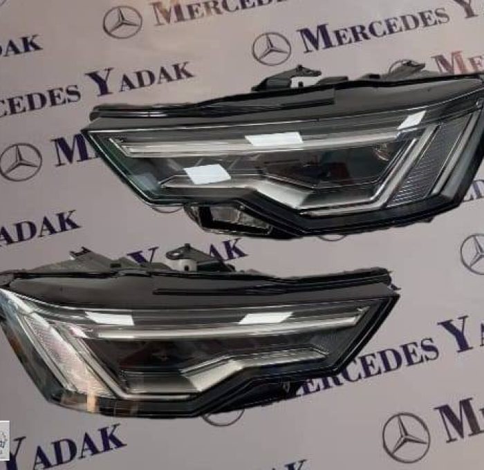 چراغ جلو آئودی A6 آکبند اورجینال مدل 2021 به بعد Front Headlight for Audi A6 (2021 and Newer Models)