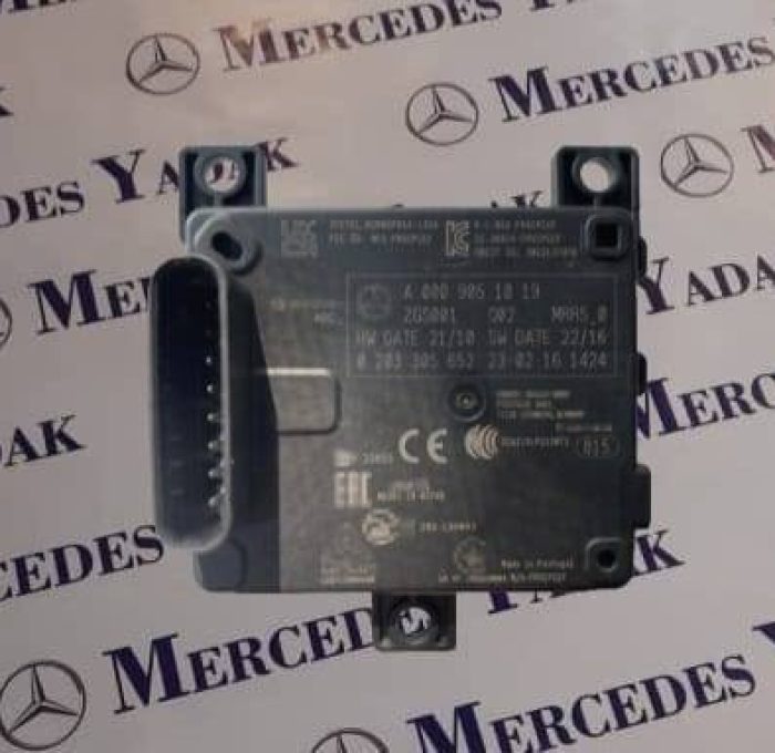 یونیت رادار جلو مرسدس بنز W206 / C200L آکبند | Mercedes-Benz C-Class C 200 L (W206) Brand New Radar Control Unit (Radar Sensor Module)