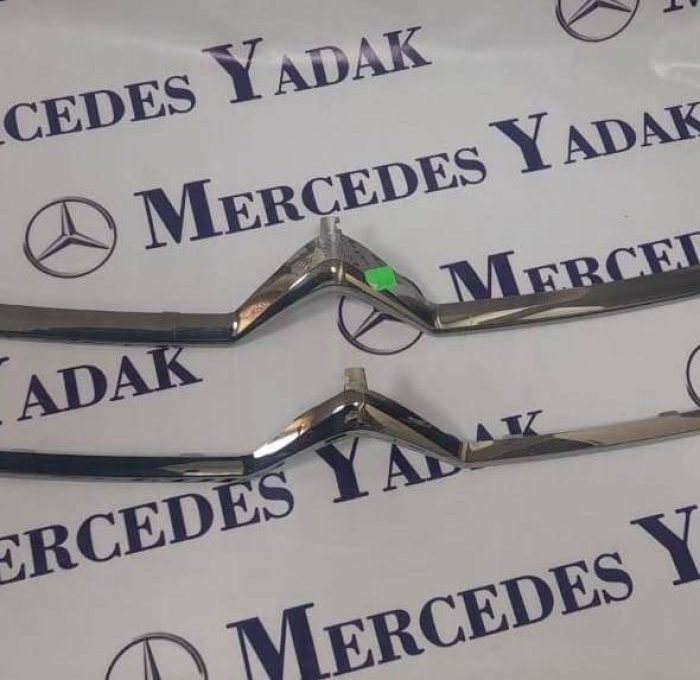 زه کروم جلو پنجره سیتروئن C3 آکبند اورجینال | Citroën C3 Brand New Original Front Grille Chrome Trim Molding