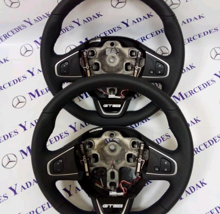 غربیلک فرمان رنو کپچر مدل جی تی لاین جدید اورجینال